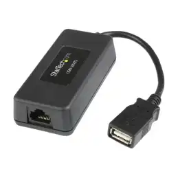 StarTech.com Extendeur Ethernet 1 port USB sur Cat5 - Cat6 - jusqu'à 40 m - Câble de rallonge USB - USB ... (USB110EXT2)_2